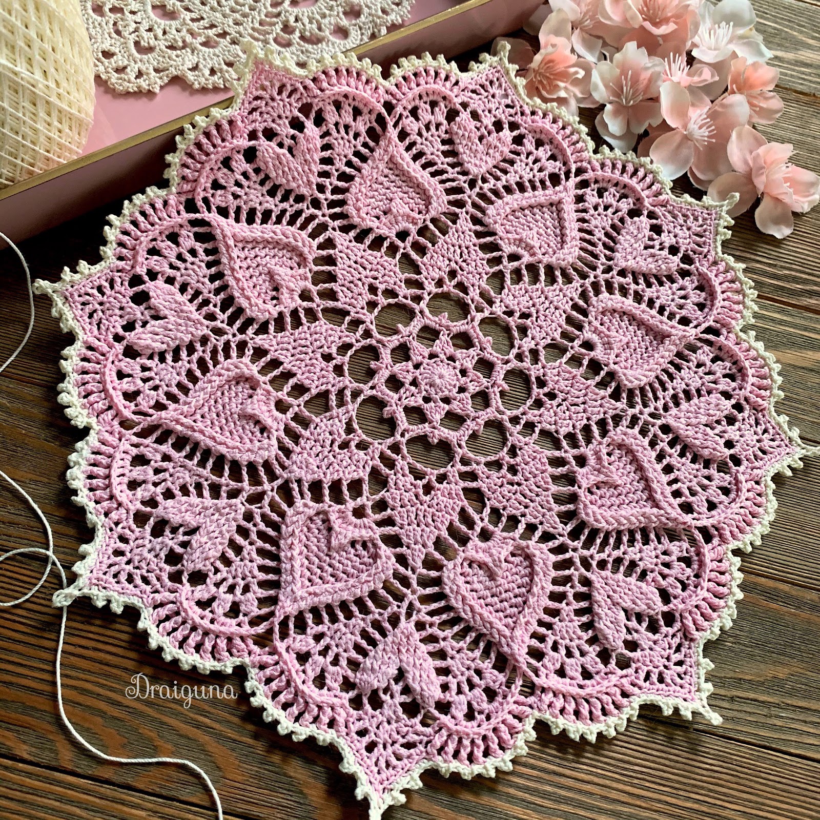 Free Crochet Doily Patterns With Written Instructions Meyasity