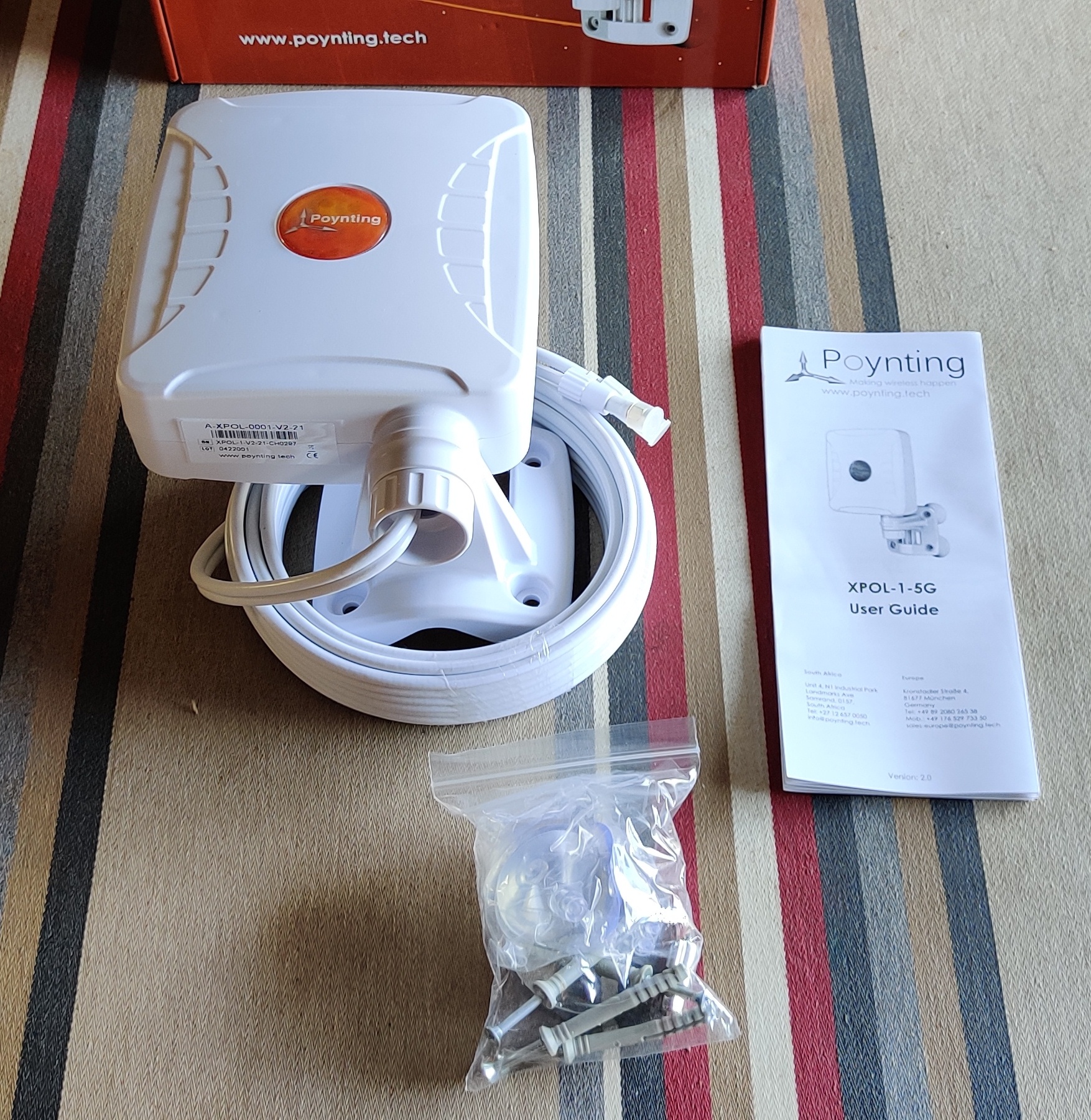 4G fixe Antenne 4G/5G Poynting XPOL15G unboxing (exclu) 4G fixe Antenne 4G/5G Poynting XPOL15G unboxing (exclu)