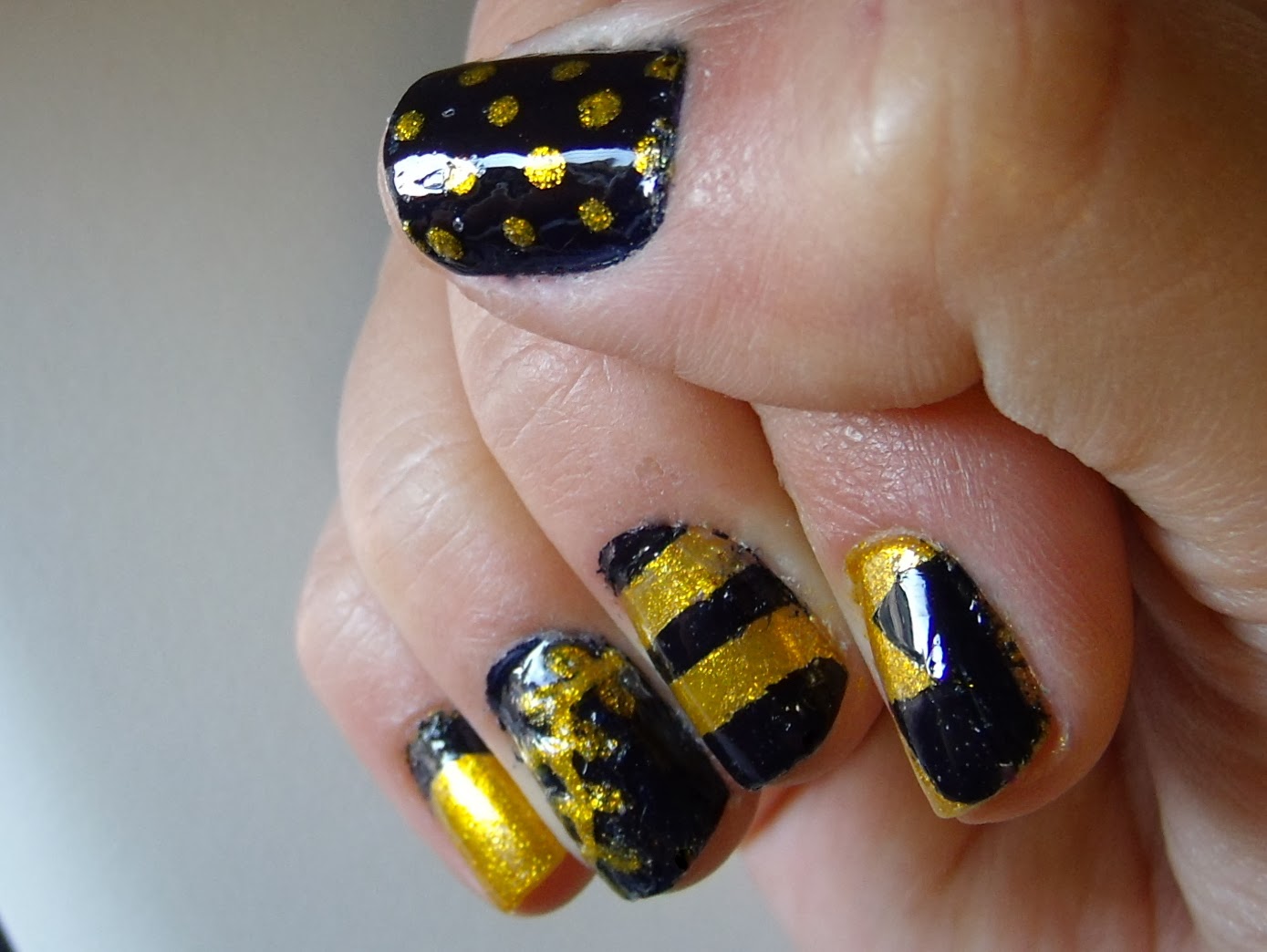 1. Abstract Nail Art Designs - wide 1