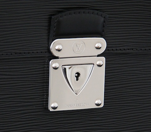 Luxury Watches News Blog: Louis Vuitton Robusto Briefcase Black Epi Leather