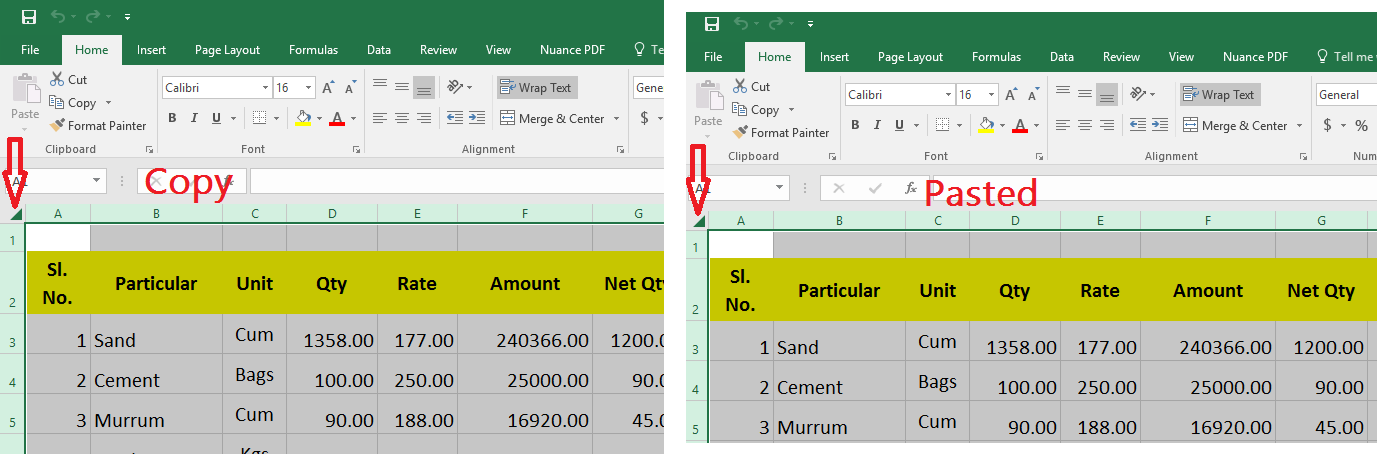 Learn New Things: How to Copy Paste Entire Worksheet with Formulas and