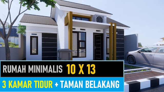 Rumah minimalis 3 Kamar Tidur 1 lantai DESAIN RUMAH 