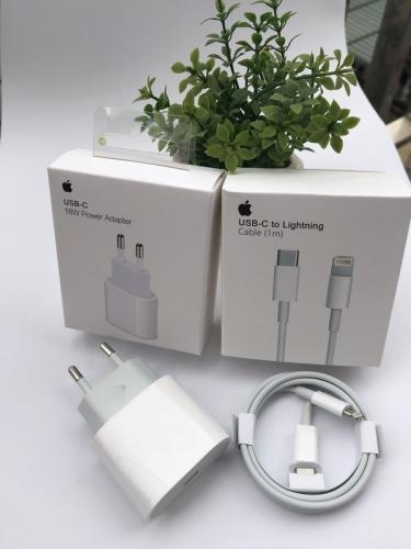 Bộ sạc nhanh 18W IPhone 11 Pro Max chân tròn EU cao cấp Full Box 6 fc119a409 96ce 4ce8 ad01