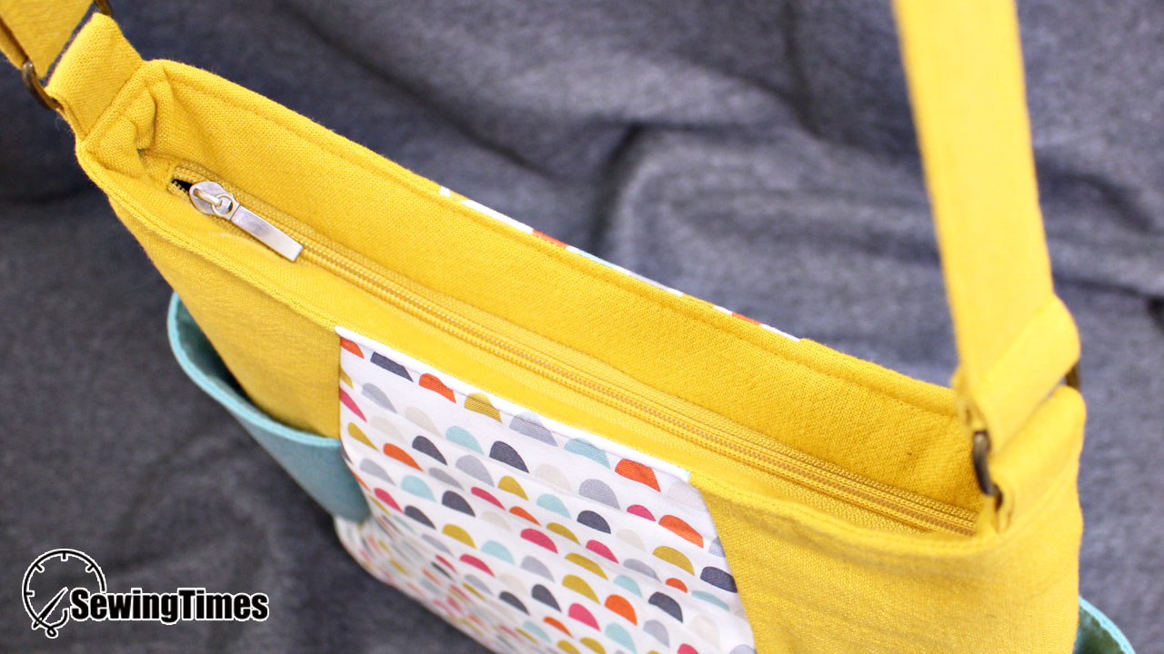 DIY ZIPPER SHOULDER BAG