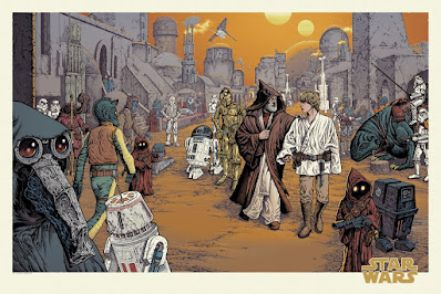 Star Wars “We Must Be Cautious” Screen Print by Mike Sutfin x Mondo