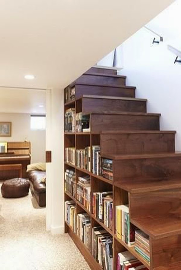 Muebles para Almacenamiento debajo de las Escaleras : Diseño y Muebles