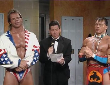 WWF / WWE - Summerslam 1994: Todd Pettengill reveals the results of an opinion poll into whether Lex Luger sold out to the Million Dollar Man