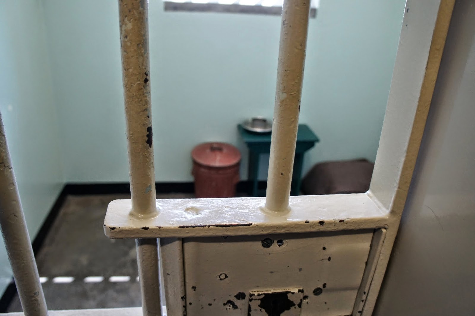 Robben Island - Nelson Mandela's old prison cell