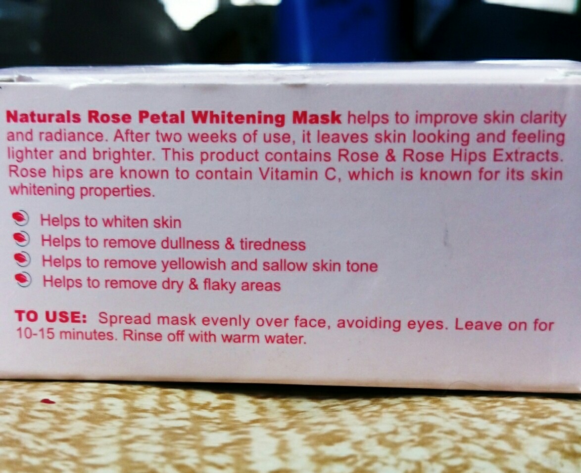 Download Avon Naturals Rose Petal Whitening Mask Perfect For Dry Acne And Oily Skin PSD Mockup Templates