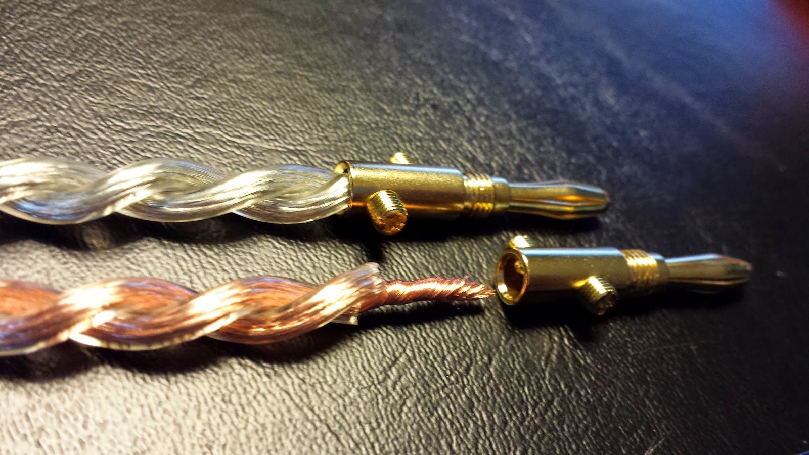 DirtCheapCables Biwire braided speaker cable DIY