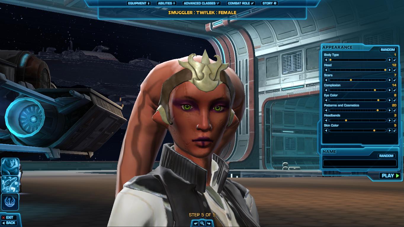 The Old Republic. Phase 1: Making Your Character - 