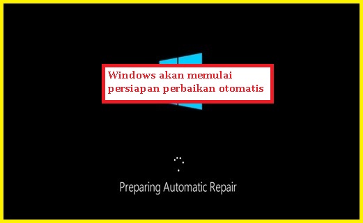 Preparing automatic repair windows