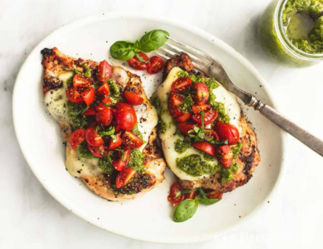 GRILLED CHICKEN MARGHERITA