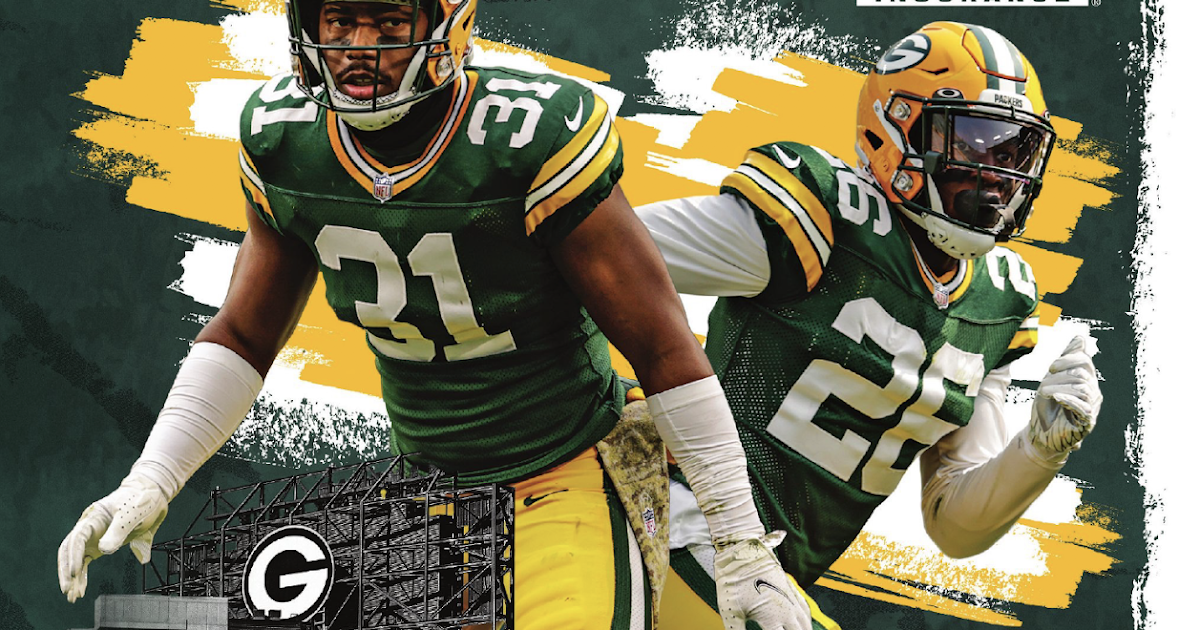 PACKERVILLE, U.S.A. Rams vs. Packers Game Program Cover