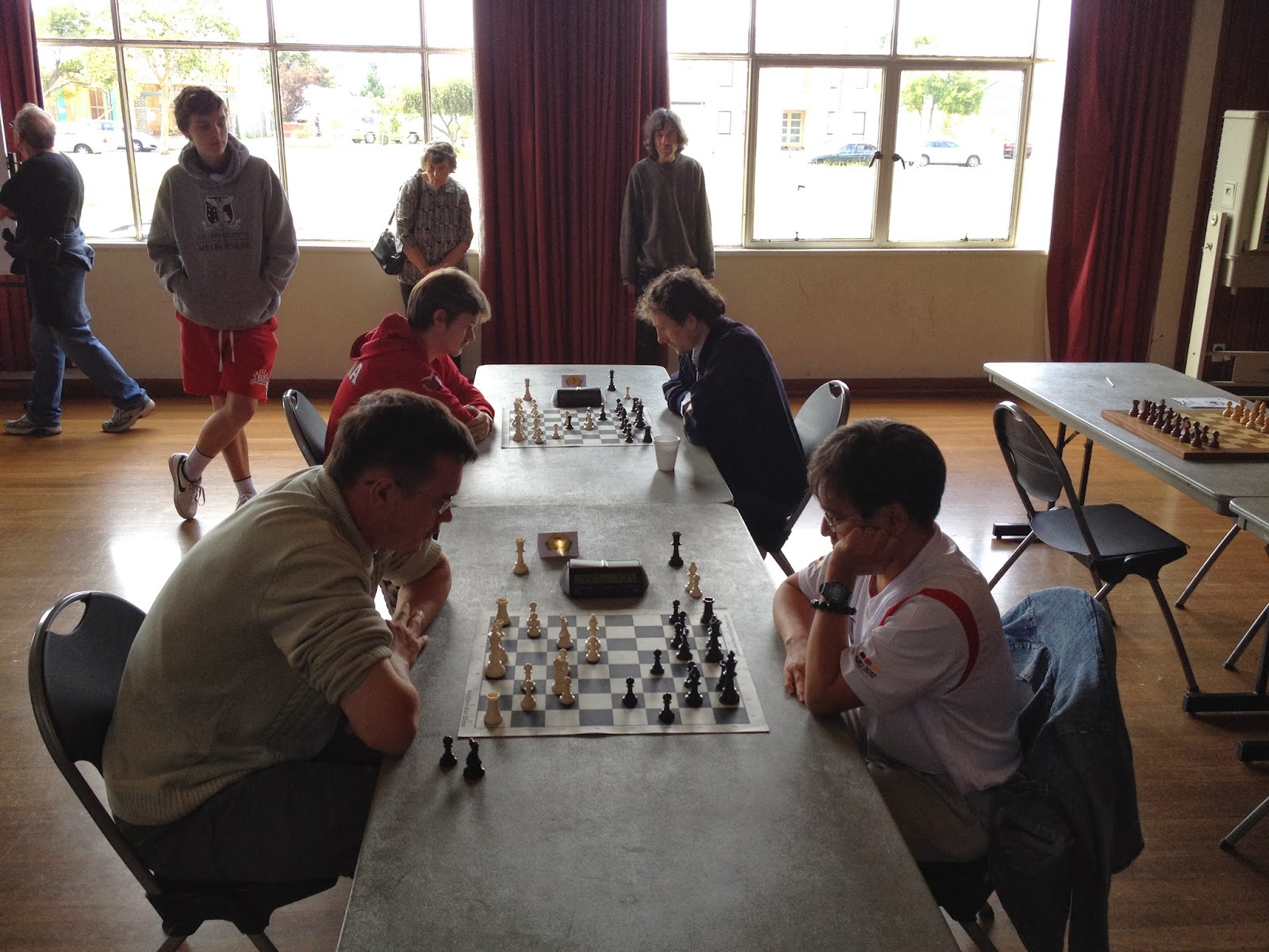 Melbourne Games Coach Australian Chess Championships the middle bit