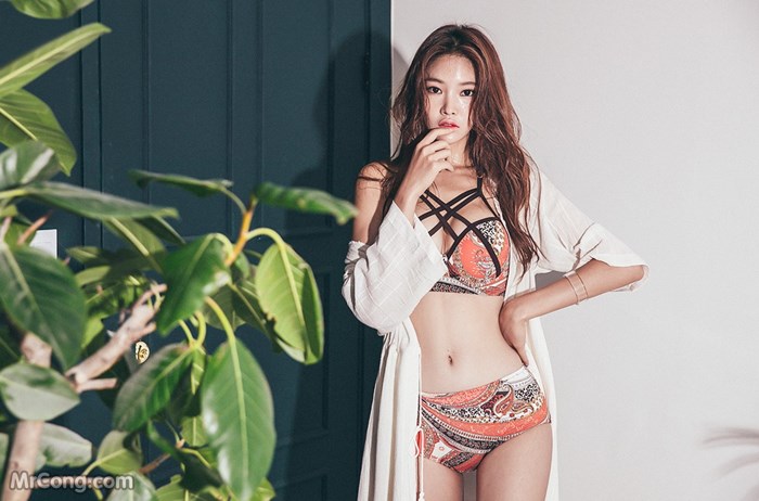 Beautiful Park Jung Yoon in lingerie, bikini in June 2017 (235 photos)