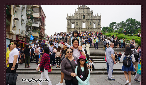 DIY Hong Kong Tour Itinerary - Hong Kong family tour - visit Hong Kong - Macau attractions - Ruins of St. Paul