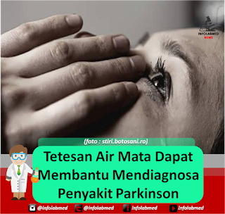 Tetesan Air Mata Dapat Membantu Mendiagnosa Penyakit Parkinson