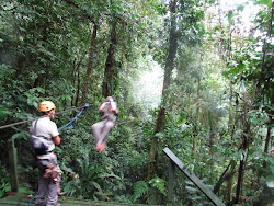 Coming in High and Hot -- Brake rope between guide and zipliner