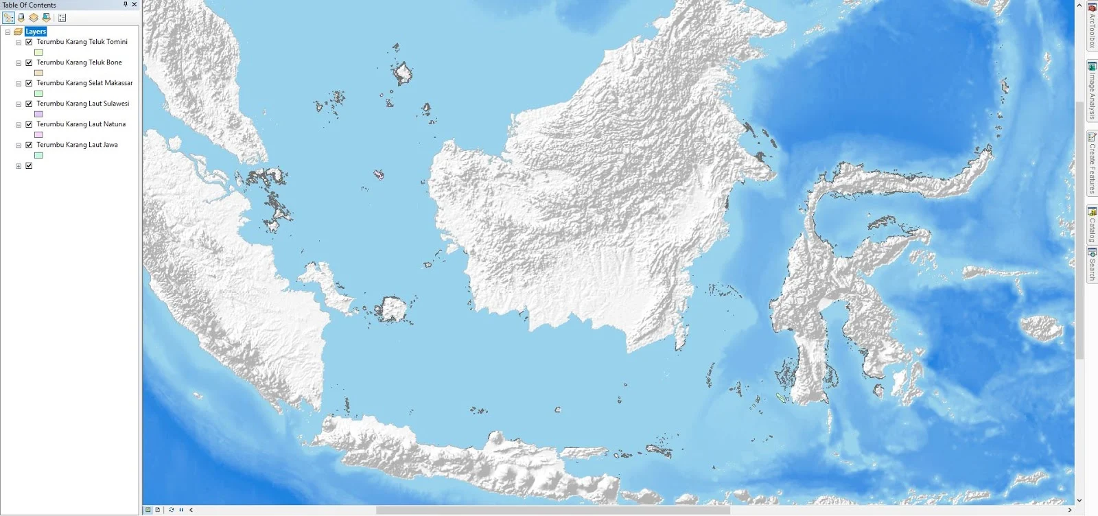 Data Shapefile (SHP) Ekosistem Terumbu Karang Indonesia