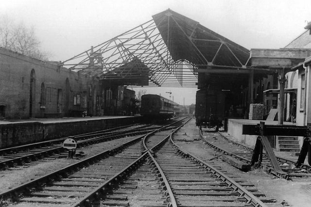 Gosport station  in the late 1950s