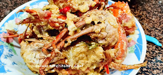 Resepi Ketam Mentega Telur Masin Yang Senang, Mudah & Sedap | Butter Salted Egg Crab As Simple As 1,2,3