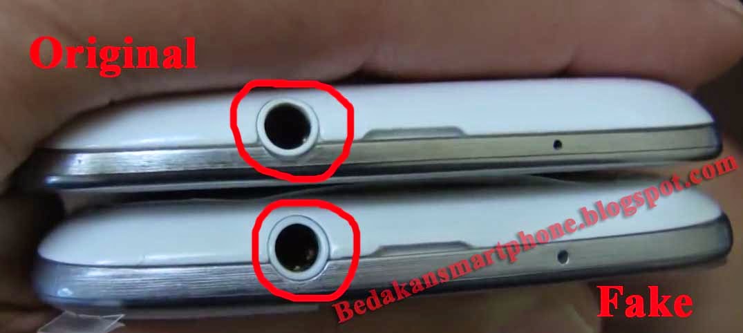 Bedakan Lubang Headset Samsung Galaxy S3 Palsu