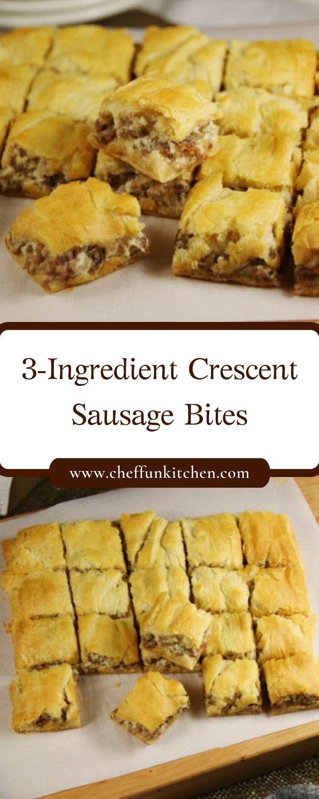 3-Ingredient Crescent Sausage Bites 3-Ingredient Crescent Sausage Bites