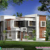 Flat roof modern 4 bedroom house in 2250 sq-ft