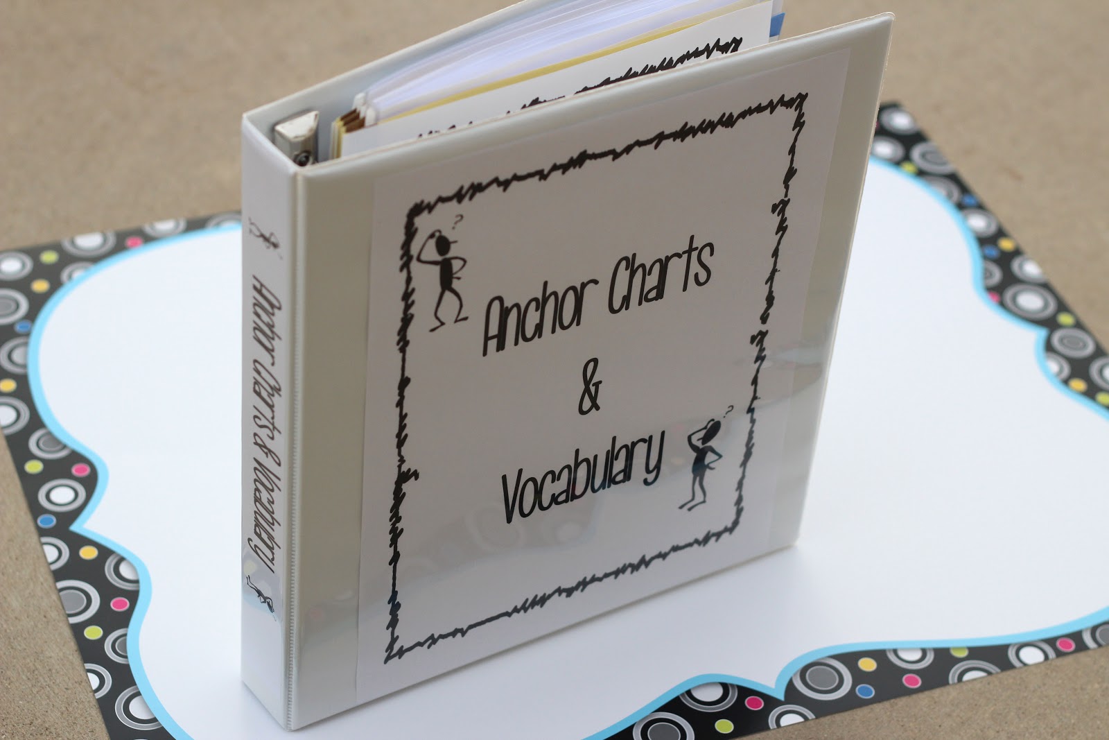 A View Into My Classroom Anchor Chart Storage