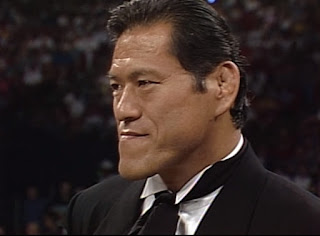 WCW Bash at the Beach 1994 - Antonio Inoki was honoured by the company but then disrespected by Steven Regal