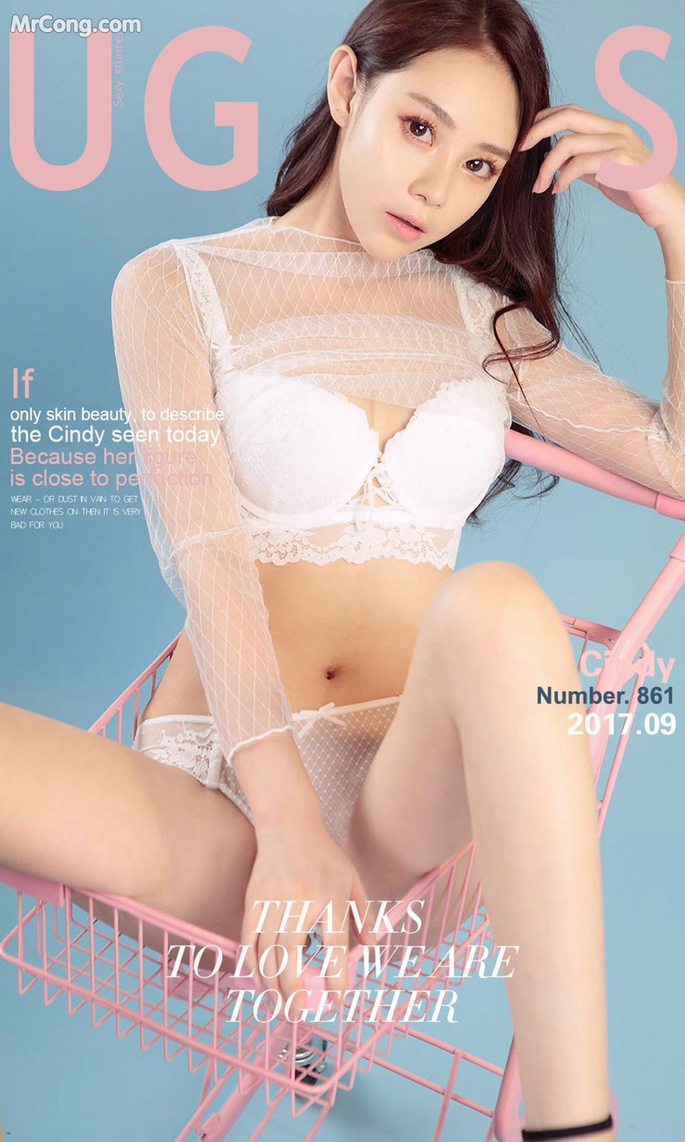 UGIRLS - Ai You Wu App No.861: Cindy Model (40 photos)