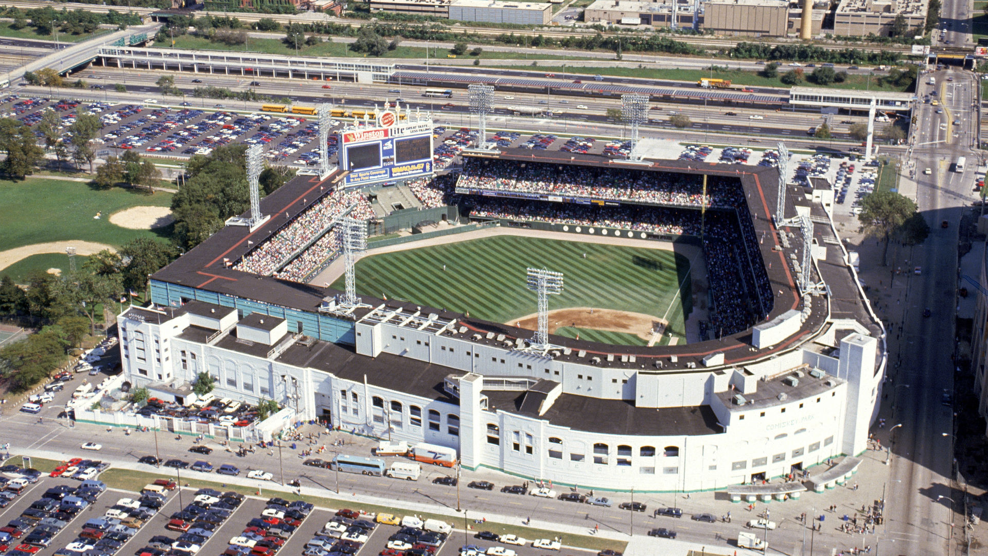 Last Game Played at Comiskey Park 