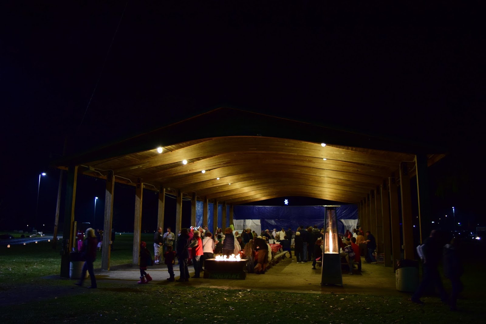 Vintage Johnstown Live Nativity Greenhouse Park