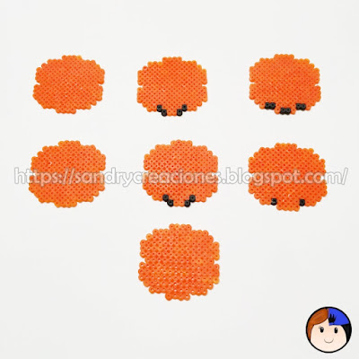 Calabaza Hama Beads 3D 3