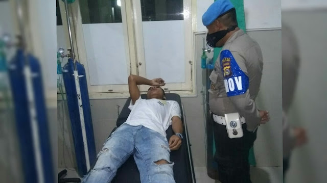 Sedang Duduk Santi di Dekat Kuburan, 2 Pemuda Suralaga Dipukul 4 Orang Bercadar