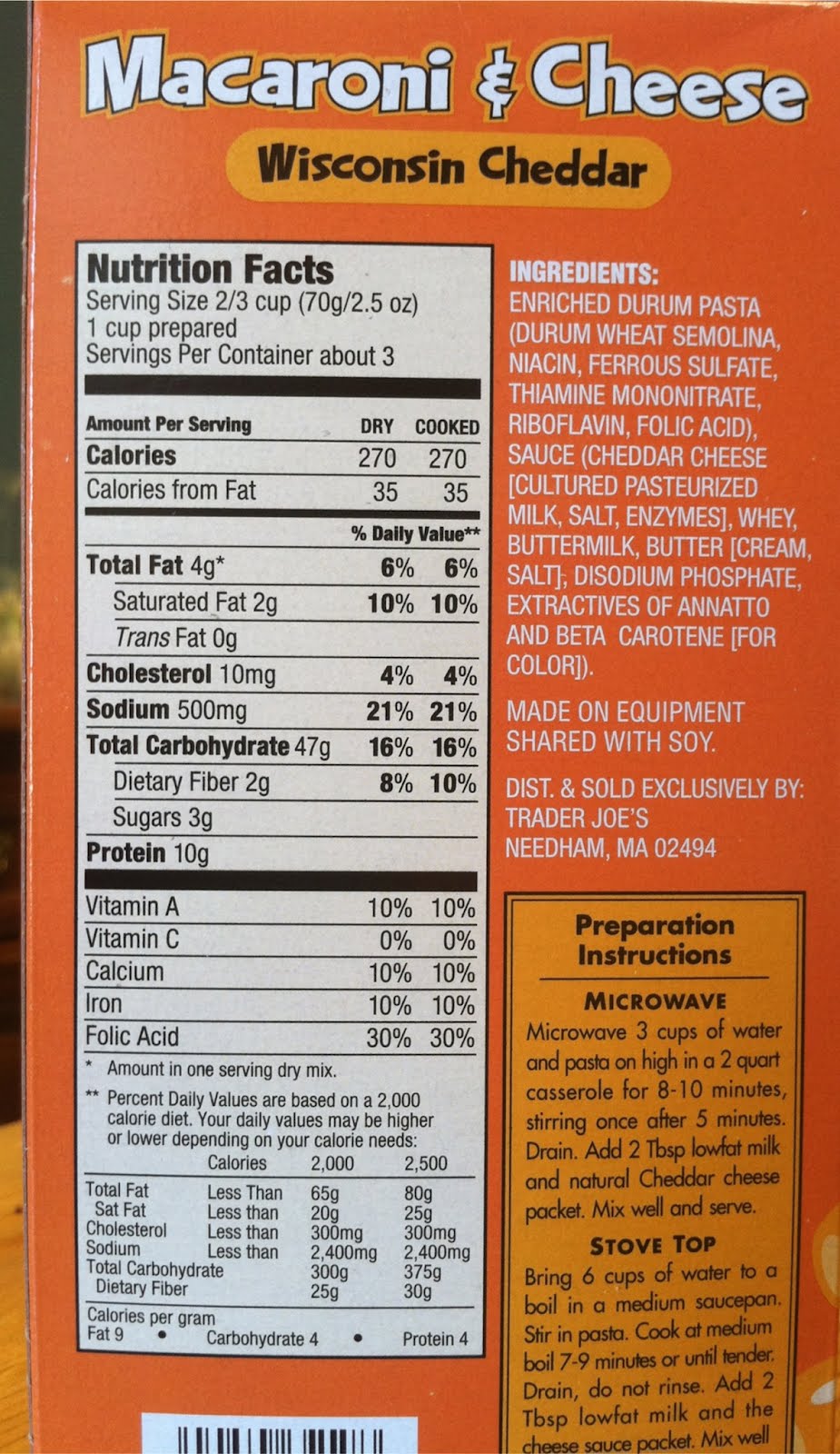 What's Good at Trader Joe's? Trader Joe's Macaroni and Cheese