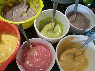 Rainbow cake mix