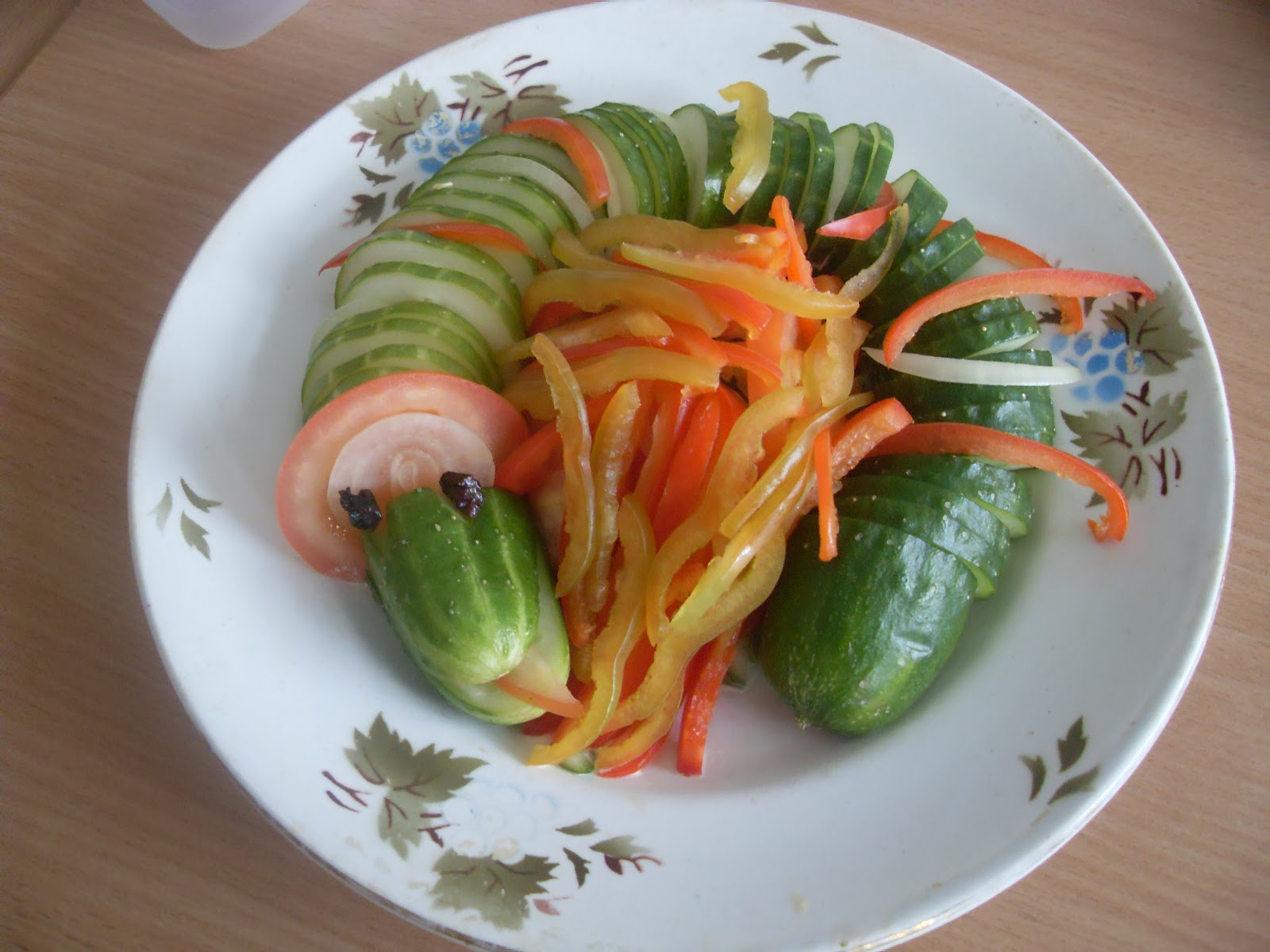 салат змея из майонеза фото