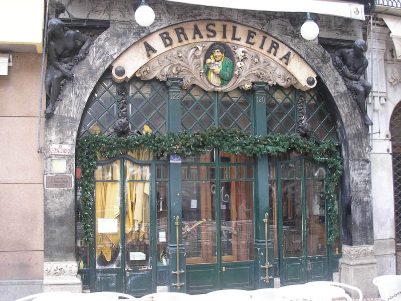 Mis Viajes por el Mundo El Cafe A Brasileira, Lisboa