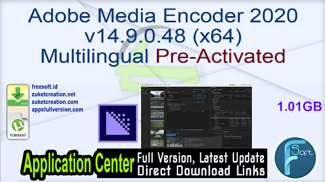 adobe media encoder 2020 crack only