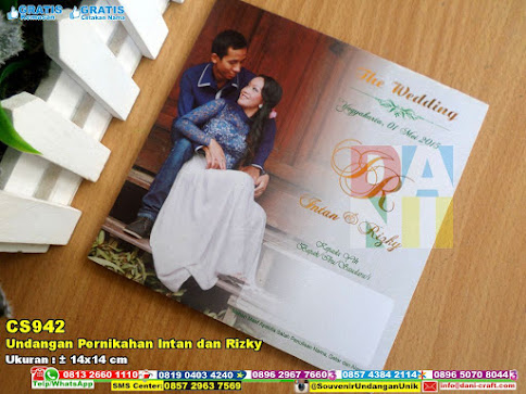 Undangan Pernikahan Intan Dan Rizky