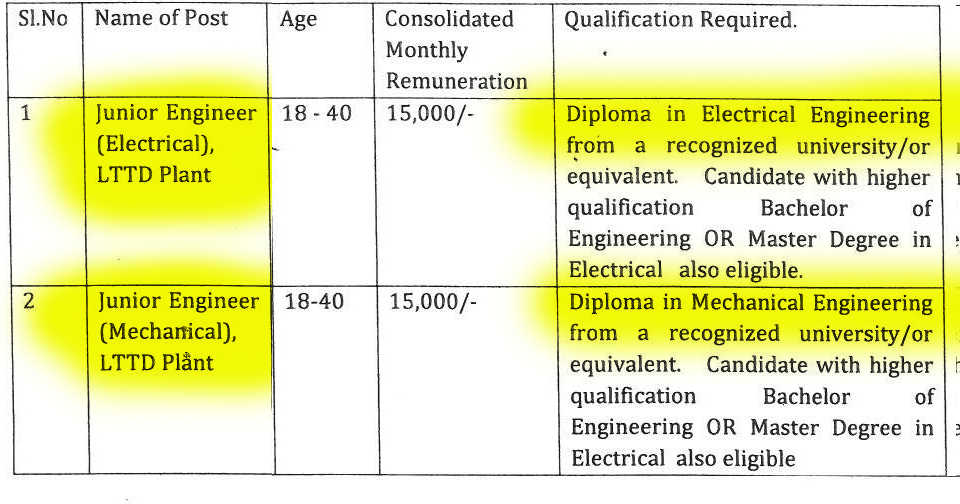 ENGINEERING JOBS Electrical and Mechanical Engineers Recruitment