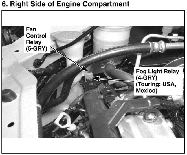 Honda Odyssey Relay Diagram