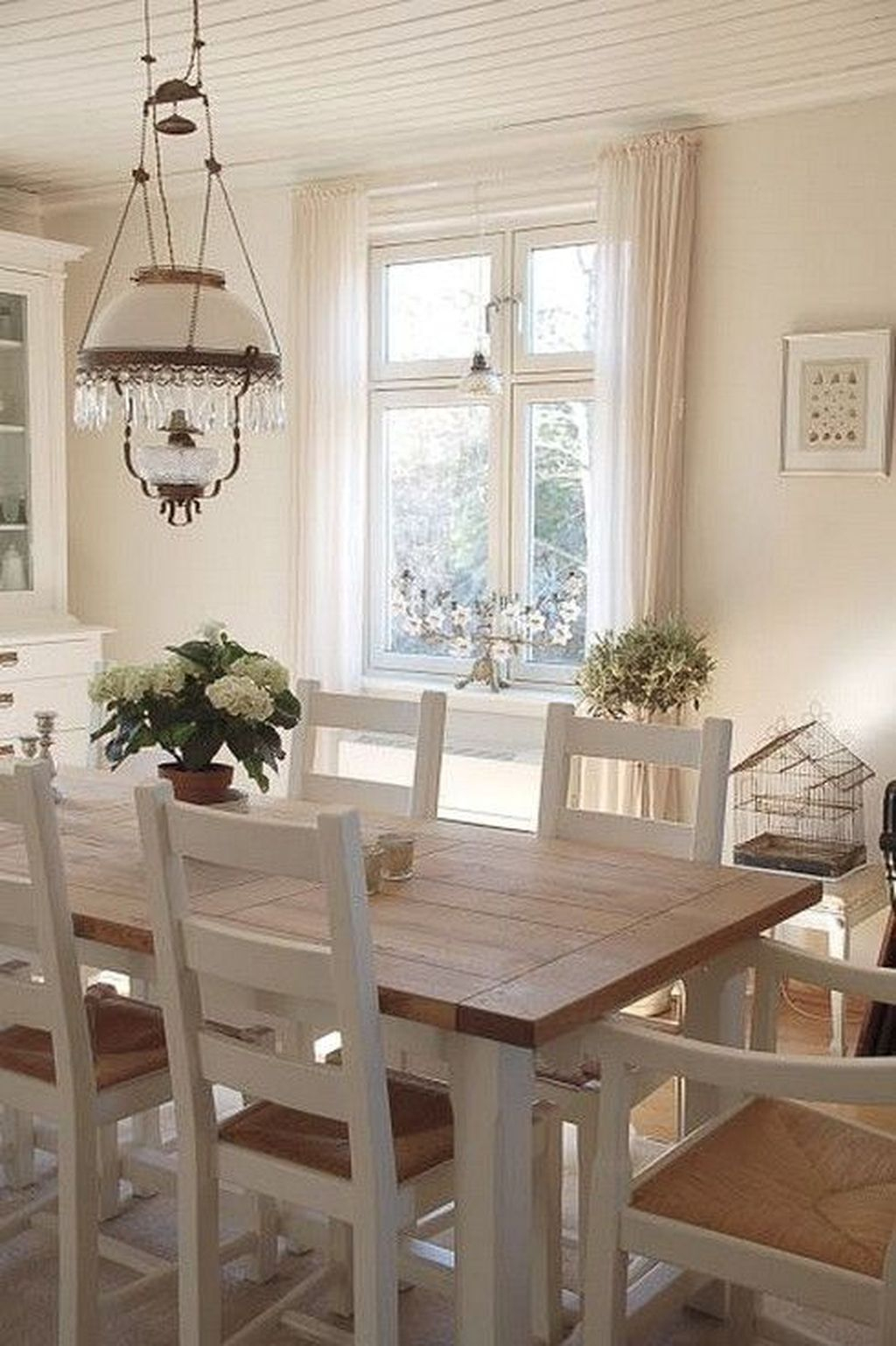 35+ Stunning Country Dining Room Design Ideas