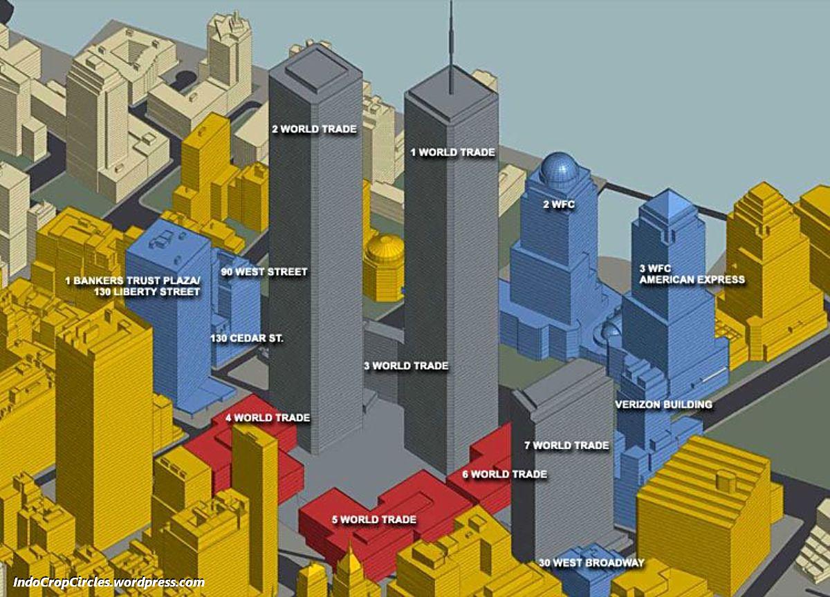 Схема башен близнецов