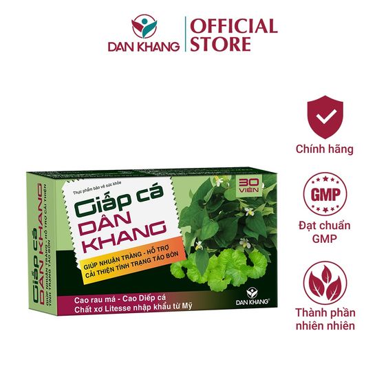 VIÊN UỐNG GIẢM TÁO BÓN VÀ TRĨ NỘI TRĨ NGOẠI – DÂN KHANG