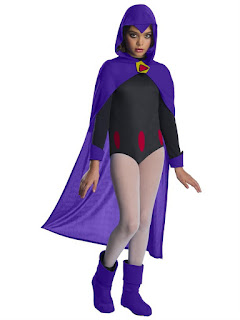  Teen Titan Go Movie Girls Raven Deluxe Costume