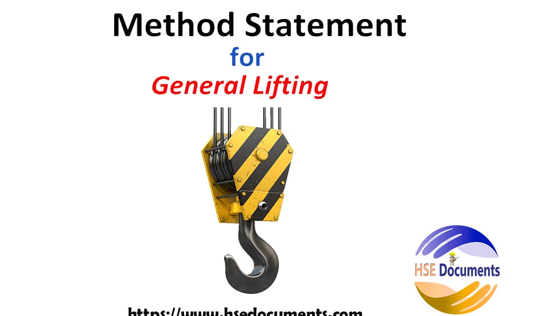 crane lift method statement