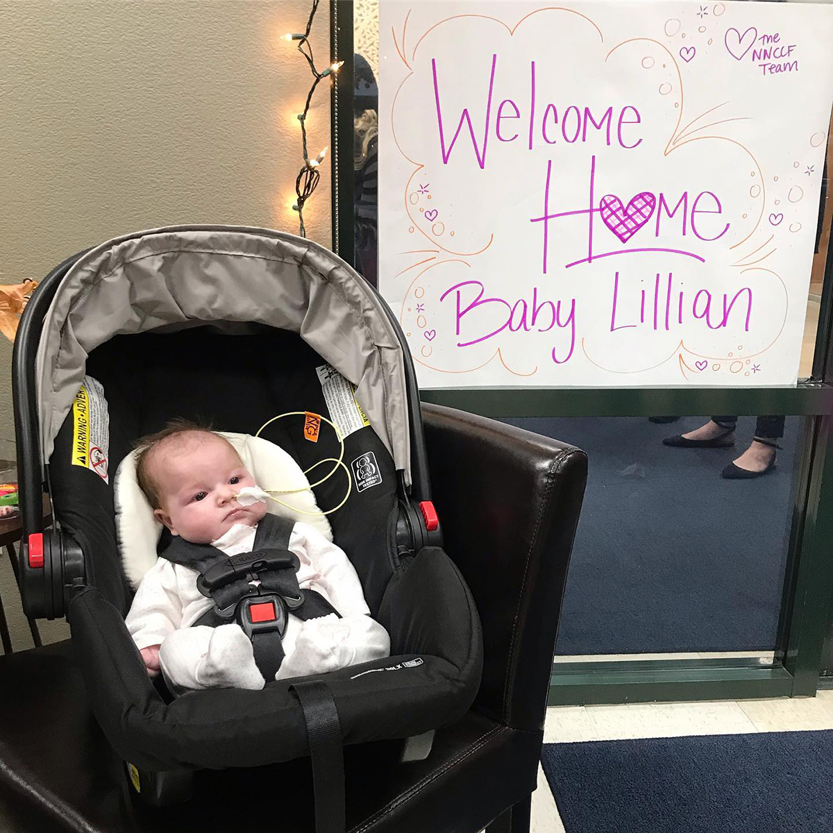 4-month-old Girl Beats Brain Cancer And Rings The Bell Girl, Baby, Cancer